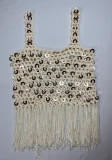 Women Sequined Crochet Holidays Tassel Top