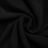 Women Spring/Summer Halter Neck Mesh Pleated V-Neck Backless Ribbon Dress