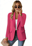Women Spring Long Sleeve Blazer Jacket
