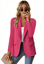 Women Spring Long Sleeve Blazer Jacket Women Spring Long Sleeve Blazer Jacket