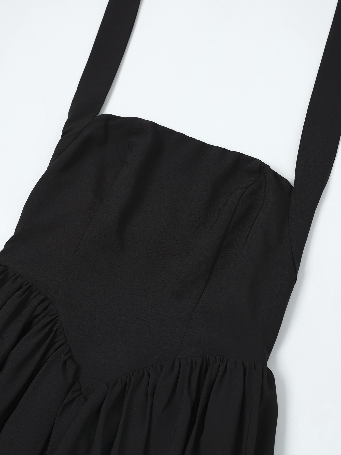 Halter Neck Lace-Up Backless Dress for Holiday Vacations