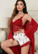 Women Sexy Bra & Shorts Two-Piece Lingerie Set