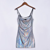 Women Autumn Sexy Slim Fit Strap Bodycon Dress