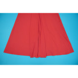 Women Metal Decor Sexy Low Back One Shoulder Slim Fit Party Dress