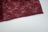 Women Lace Patchwork Sleeveless Sexy Tie Bodycon Mini Dress