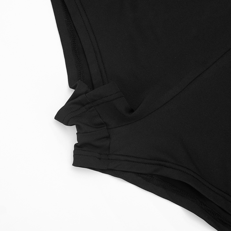Solid O-Ring Cut-Out Halter Jumpsuit for Spring Clubwear