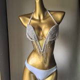 Women Diamond Tassel Swimwear