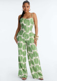 Women Casual Printed Camisole Jumpsuit