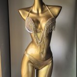 Women Diamond Tassel Swimwear