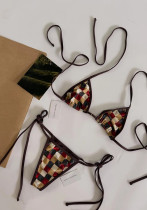Women Swimwear Sexy Printed Summer Beach Holidays Bikini Swimwear Women Swimwear Sexy Printed Summer Beach Holidays Bikini Swimwear