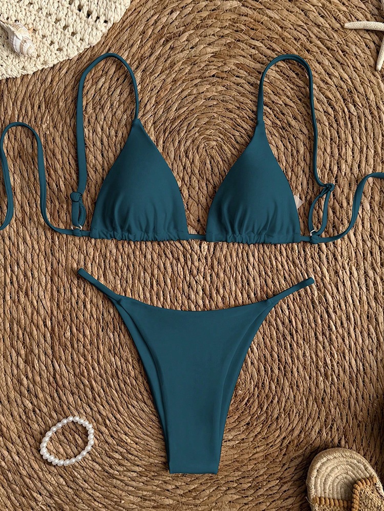 Camisole Two-Piece Bikini Swimsuit for Summer Beachwear