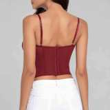 Women Lace Corset Top See Through Camisole Sexy Clubwear Top