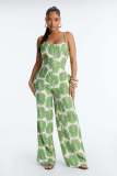 Women Casual Printed Camisole Jumpsuit