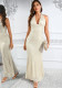 Women Sexy Low Back Sequin Long Dress Evening Party Dress Clubwear