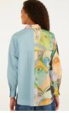Women African Print Casual Shirt
