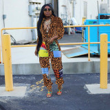 Women Print Casual Top & Pant Two-Piece Set