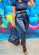 Women PU Leather Pants
