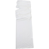 Women Spring French Style Slash Shoulder Sexy Elegant Dress