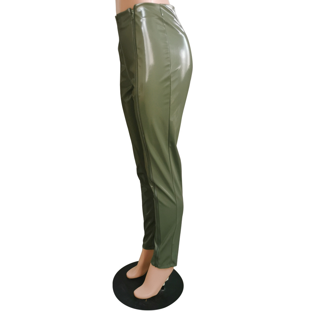 PU Leather Pants for Club & Party Wear