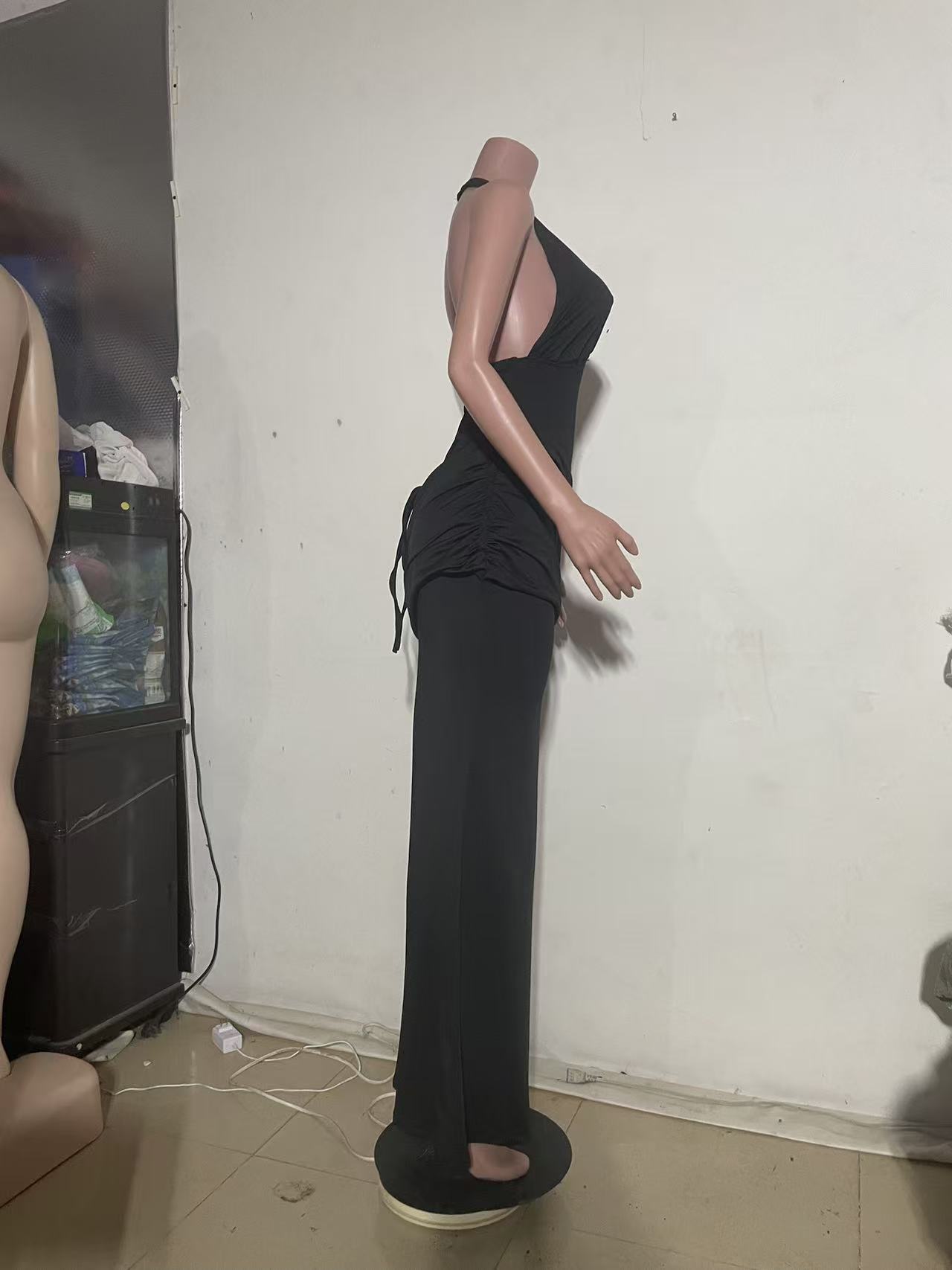 Strapless Backless Formal Gown for Evening Parties