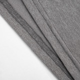 Women Spring & Summer V-Neck Knot Front Sleeveless Crop Top T-Shirt