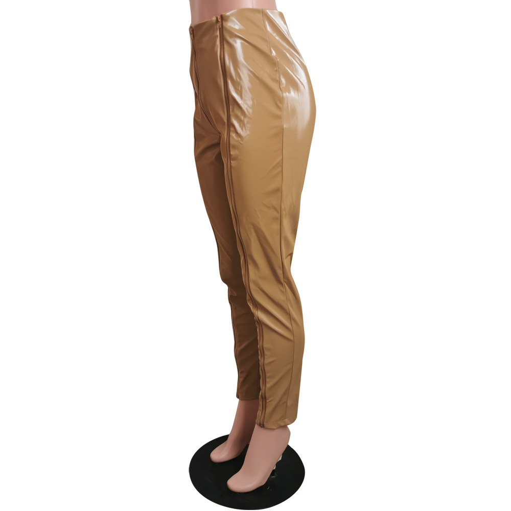 PU Leather Pants for Club & Party Wear