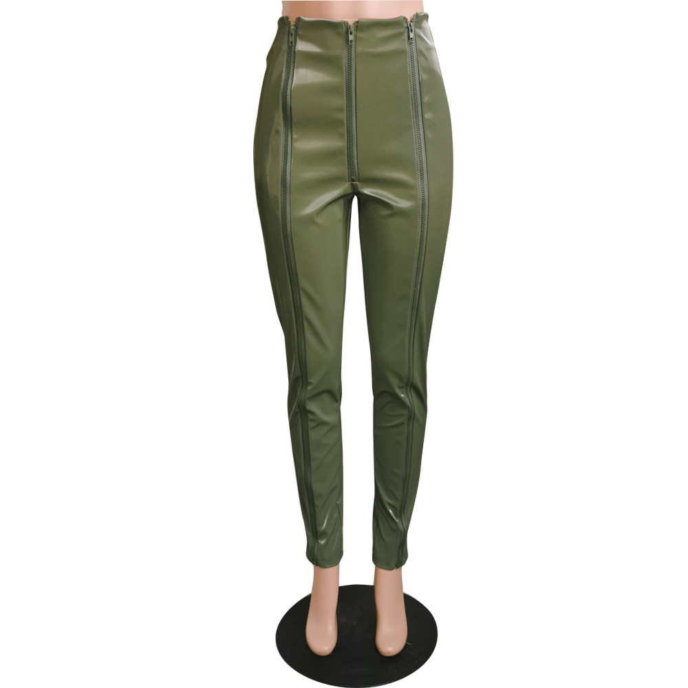PU Leather Pants for Club & Party Wear