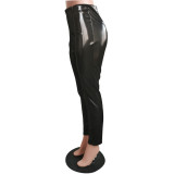 Women PU Leather Pants