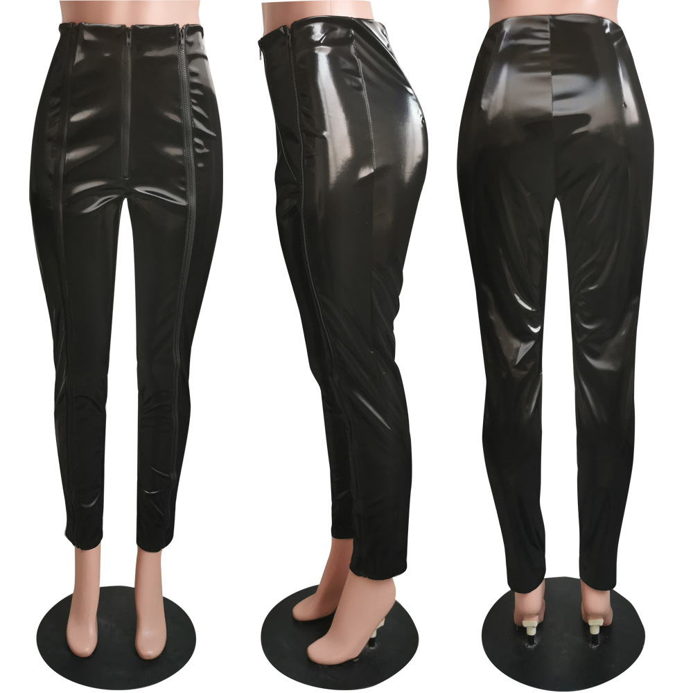 PU Leather Pants for Club & Party Wear