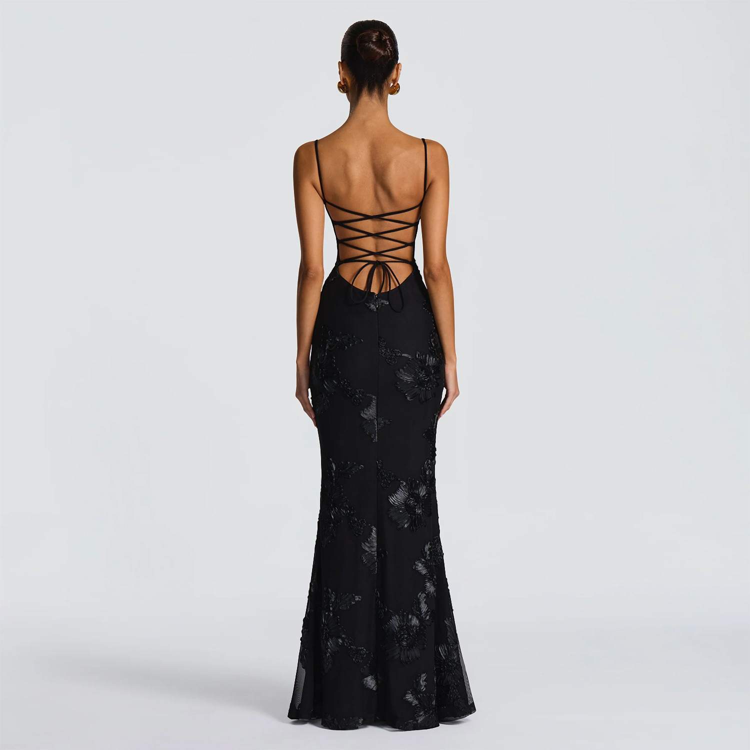 Backless Slip Dress for Formal Evening Parties