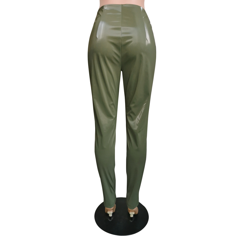 PU Leather Pants for Club & Party Wear