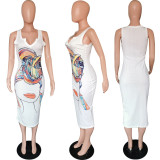 Women Character Print Dress