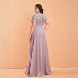 Women's Summer Bridesmaid Formal Party Evening Dress