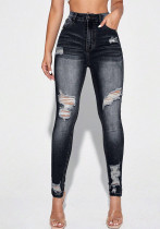 Women's Ripped Sexy Denim Jeans