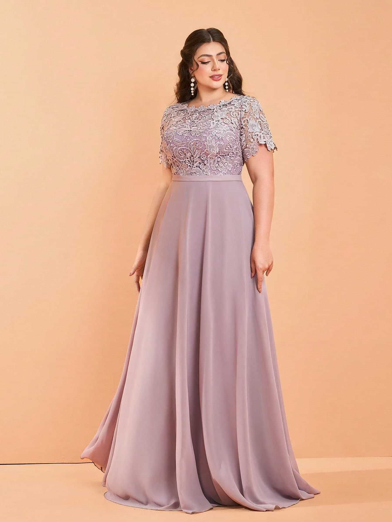 Bridesmaid Formal Evening Dress for Summer Weddings