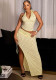 Women's Spring & Summer Polka Dot Halter Neck Backless High Slit Pleated Two-Piece Set