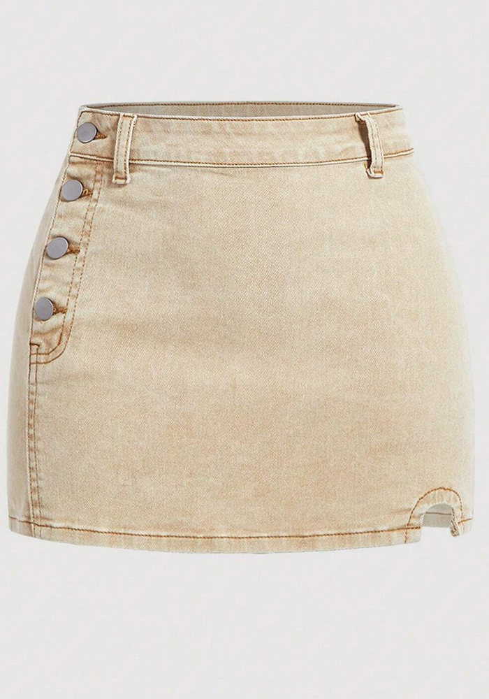 Denim Skirt for Summer Casual Outings