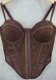 Women's Sexy Lace Boned Corset Spaghetti Strap Fitted Top