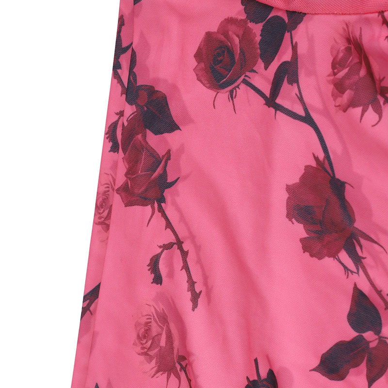 Printed Mesh Backless Ruched Dress for Evening Parties