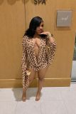 Women's Polka Dot Bodycon Dress