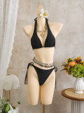 Women's Sexy Beach Holiday Three-Piece Swimsuit