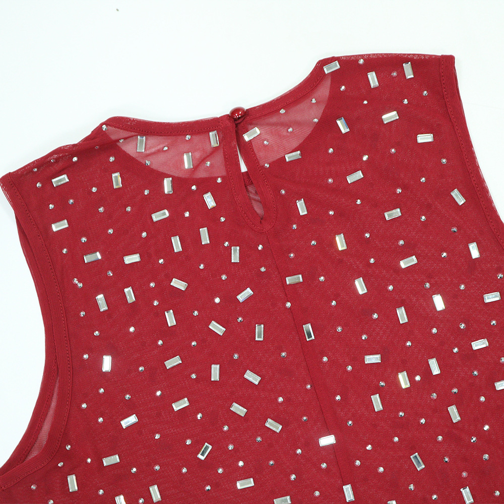 Beaded Bodycon Evening Dress for Formal Events