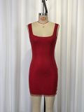 Women Sequin Rhinestone Strap Low Back Bodycon Mini Dress Sexy Night Club Dress