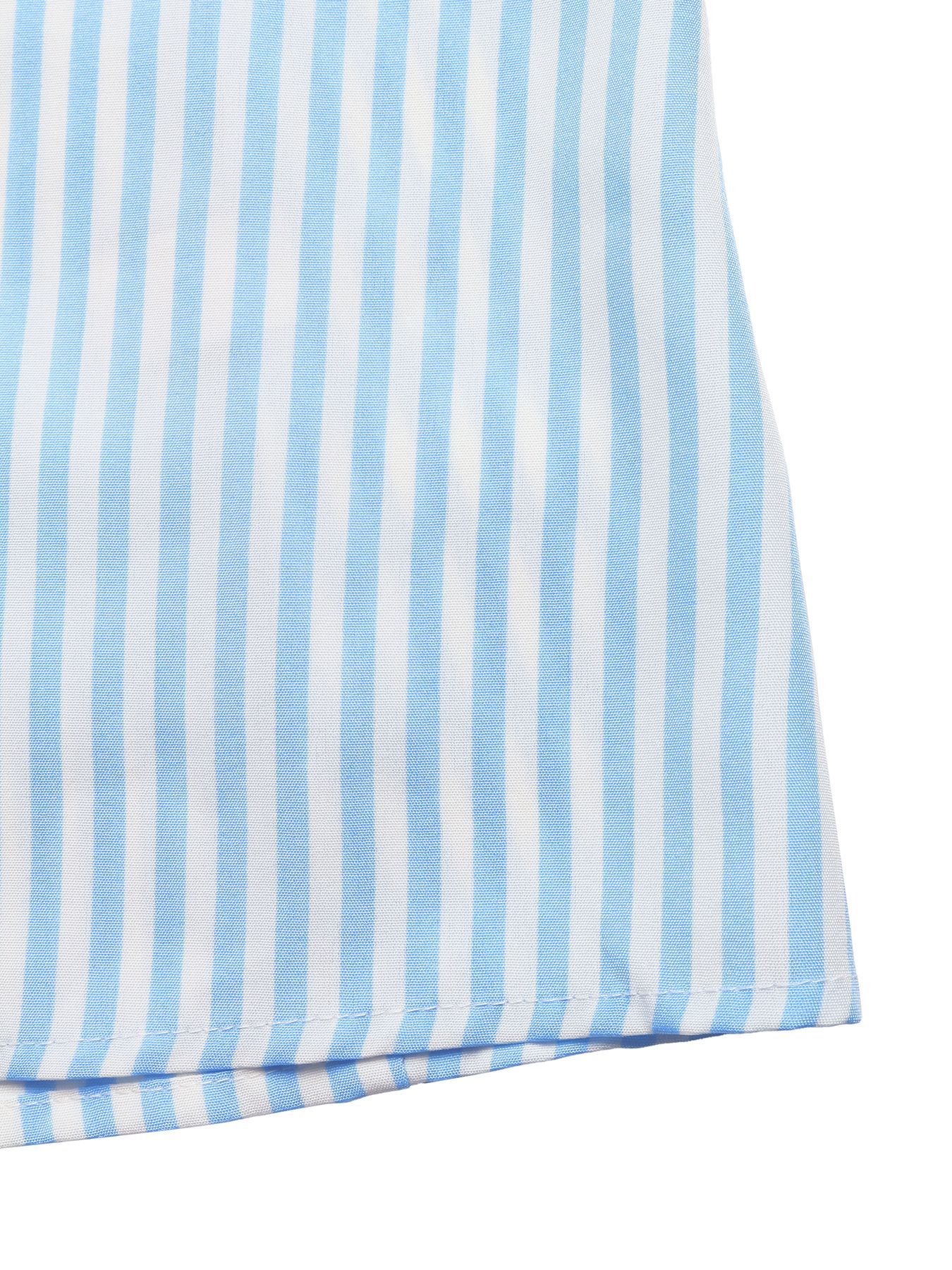 Striped V-Neck Backless Halter Maxi Dress for Summer