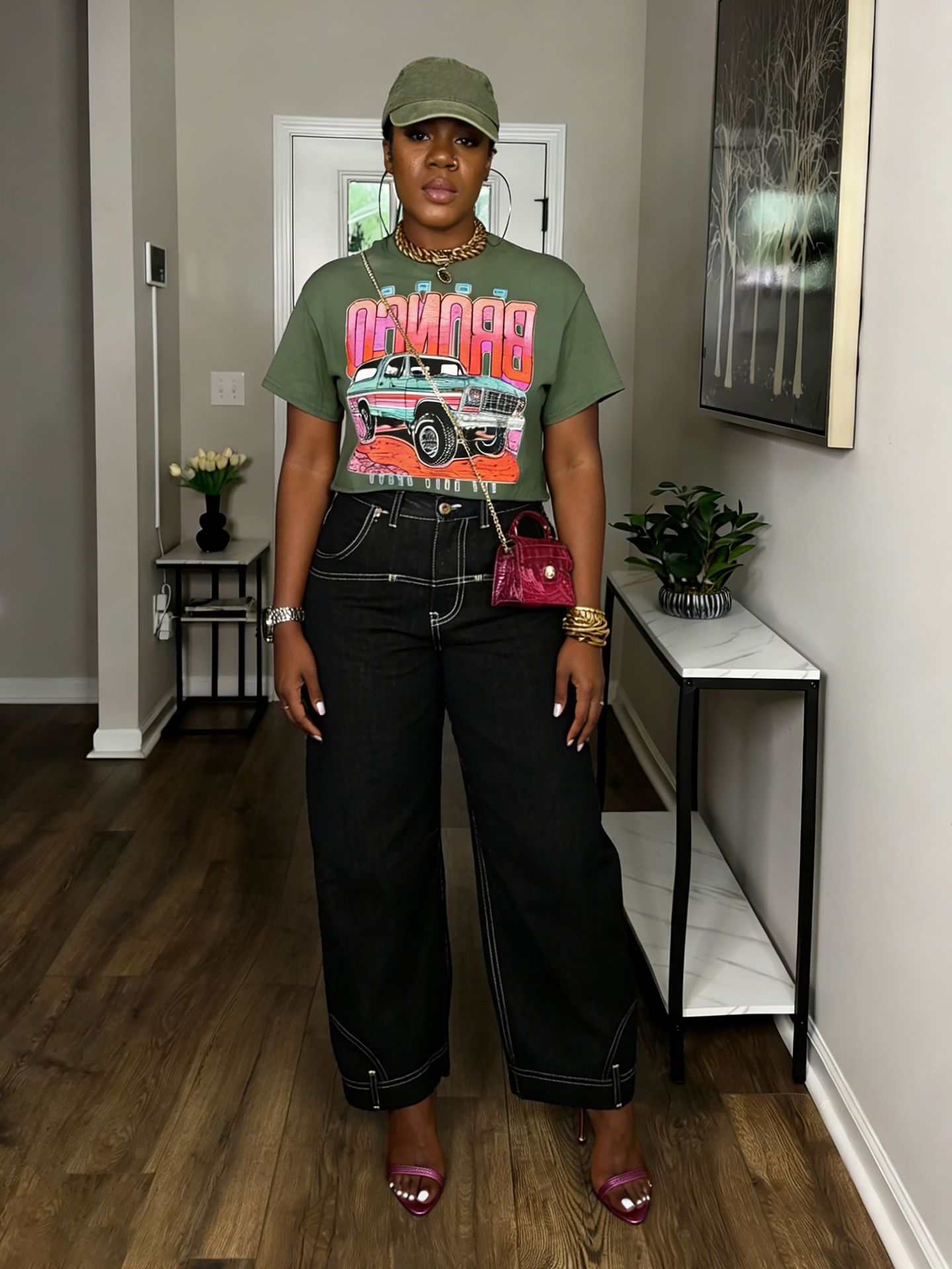 Reverse Design Denim Jeans for Casual Streetwear