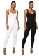 Women Jumpsuit Printed U Neck Nightclub Party Outfit
