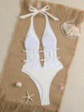 Women One Piece Swimsuit Printed Sexy Bikini Swimwear