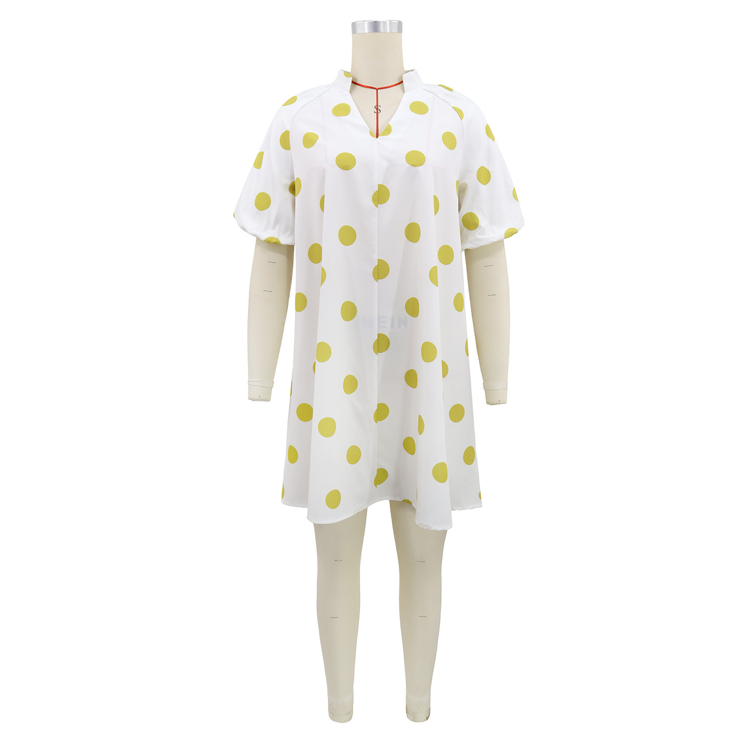 Printed A-Line Loose Dress for Holiday Vacations