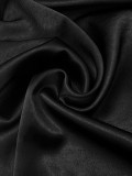 Women Evening Dress Satin Chiffon Patchwork Strap Maxi Dress