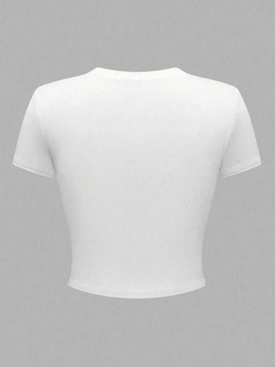 Printed Cropped T-Shirt for Casual Streetwear